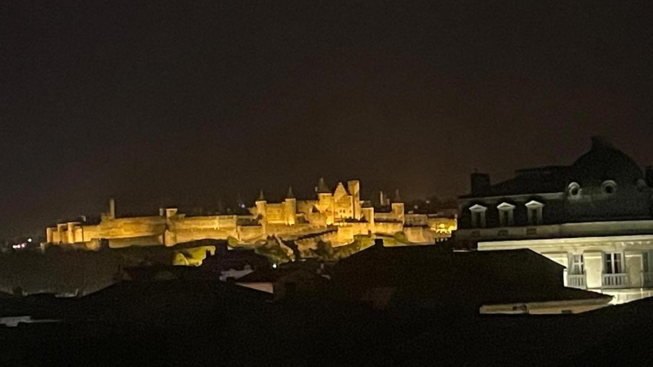 Ferienwohnung Le Jaffa Vue Sur La Cite Carcassonne Exterior foto